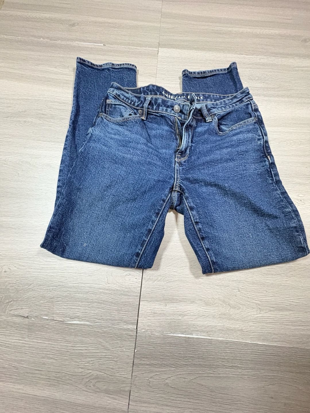 American Eagle Skinny Jeans Size 6 Regular Blue Denim 5