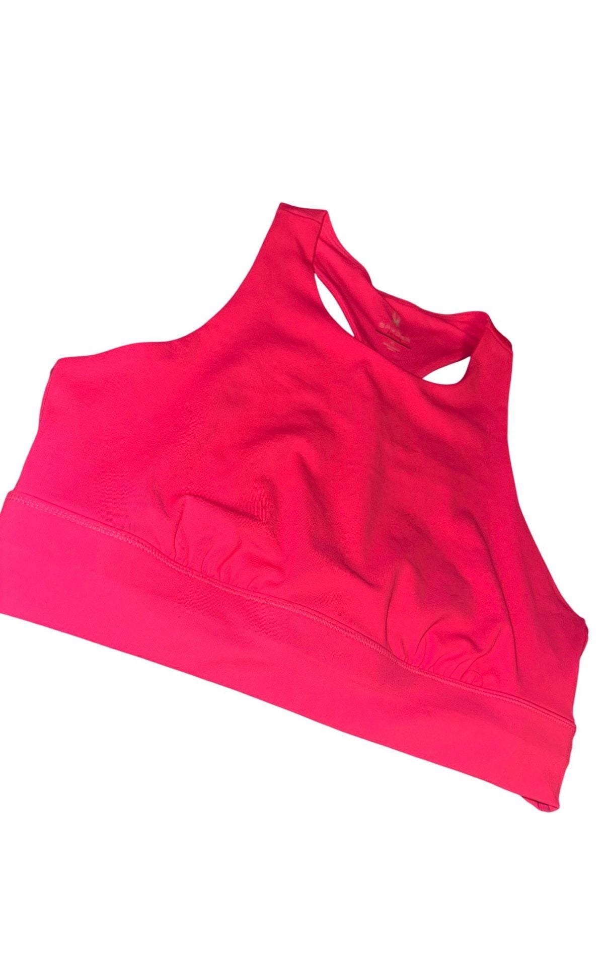 Spyder Active Sports Bra Size XL Pink Racerback 5