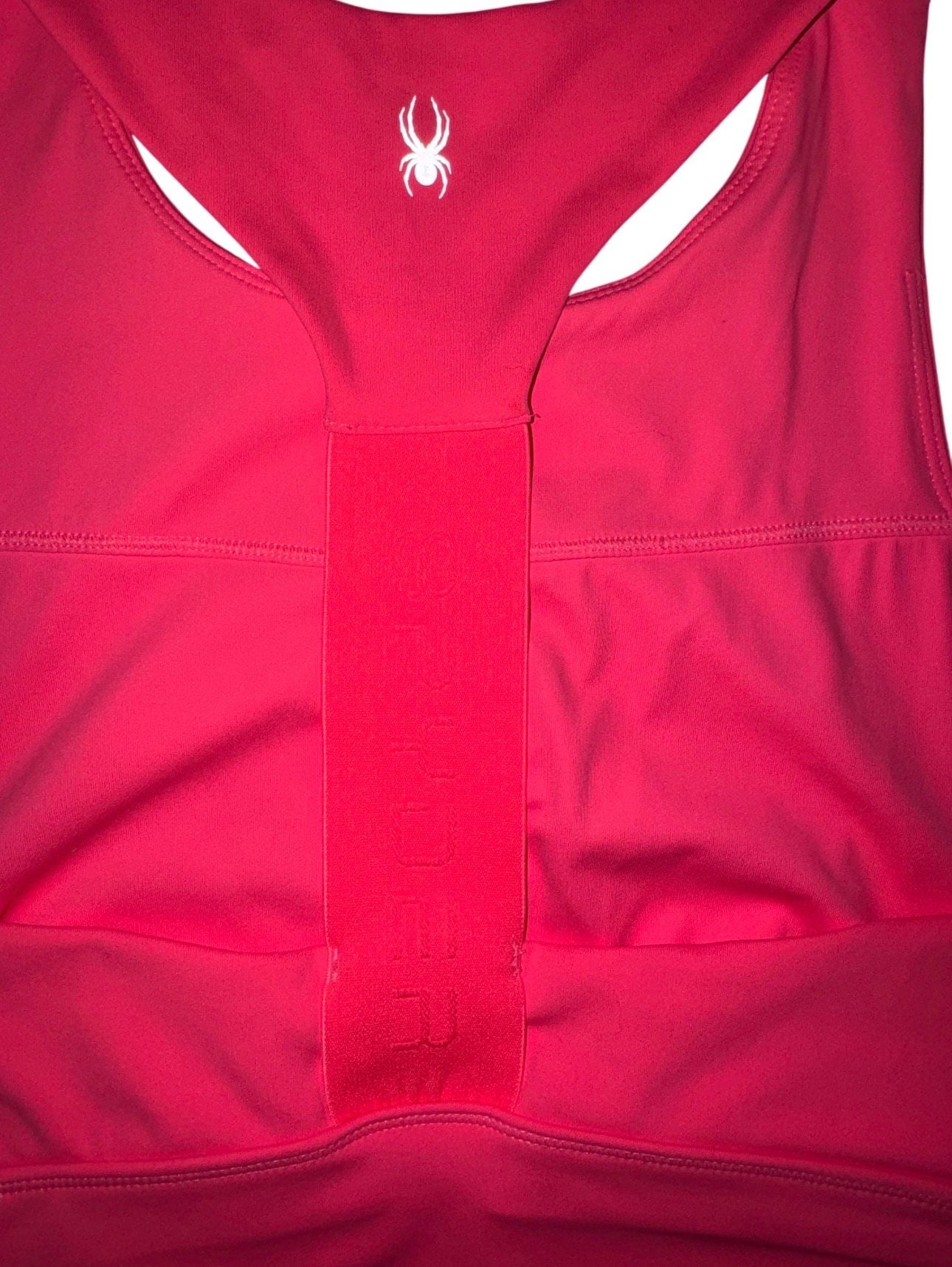Spyder Active Sports Bra Size XL Pink Racerback 6