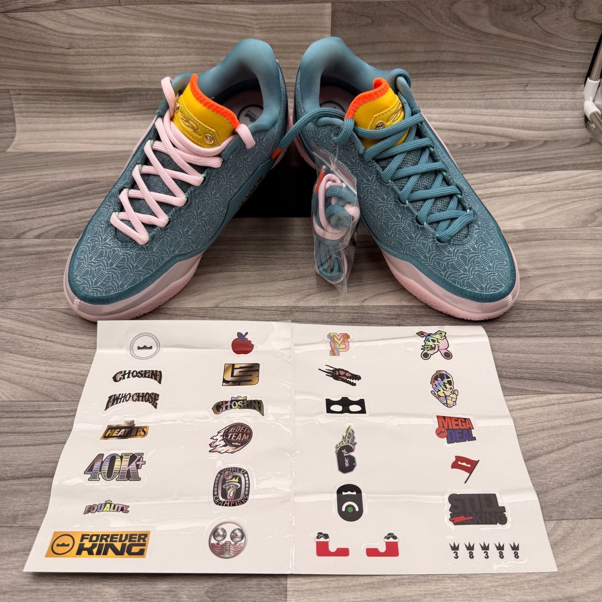 Nike LeBron 23 GS 'Miami Twice' Basketball Shoes 6.5Y W8 NWOB IM9005-001 3
