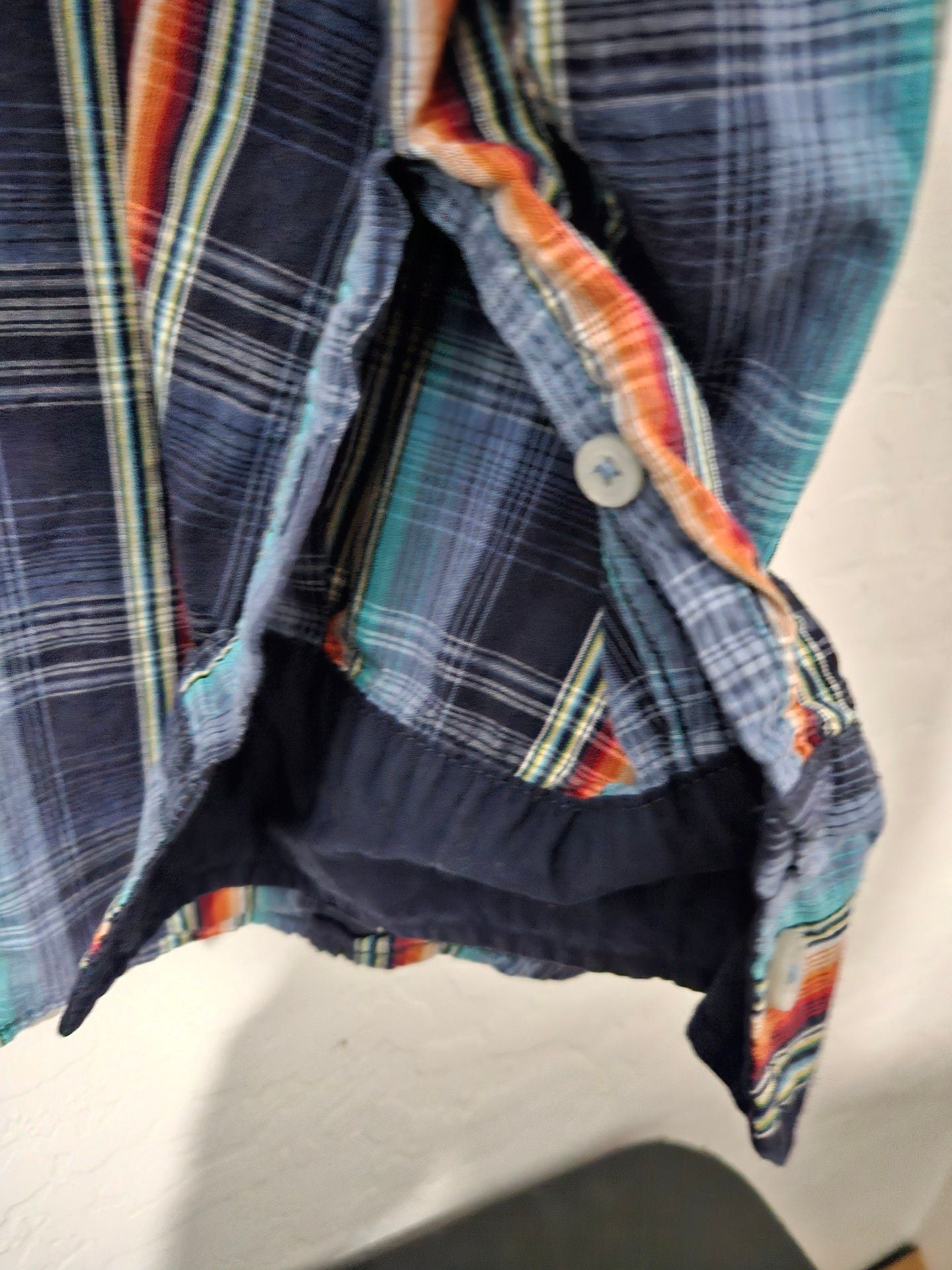 Colours Alexander Julian Long Sleeve Plaid Shirt Size XL Multi 7