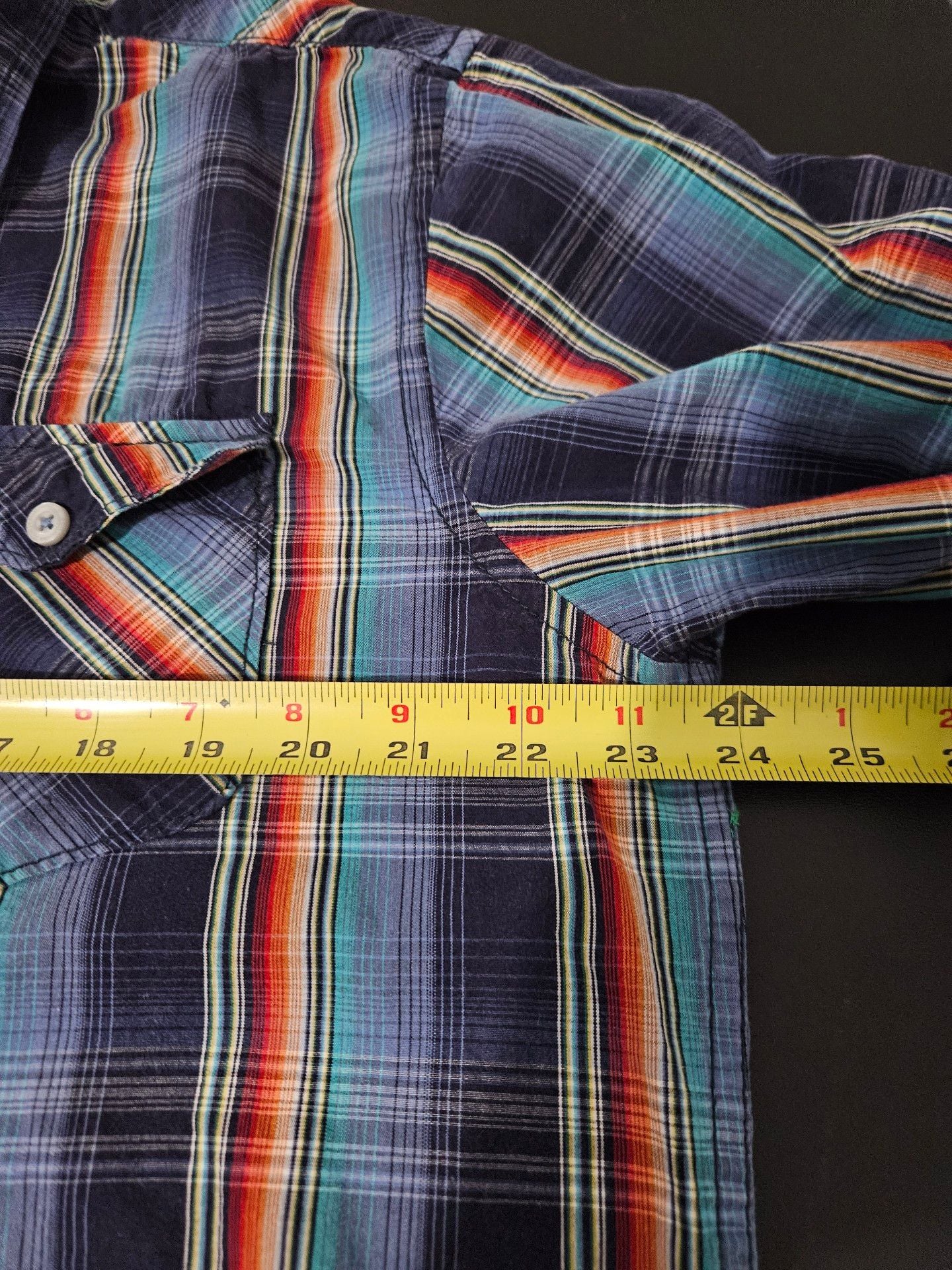 Colours Alexander Julian Long Sleeve Plaid Shirt Size XL Multi 9