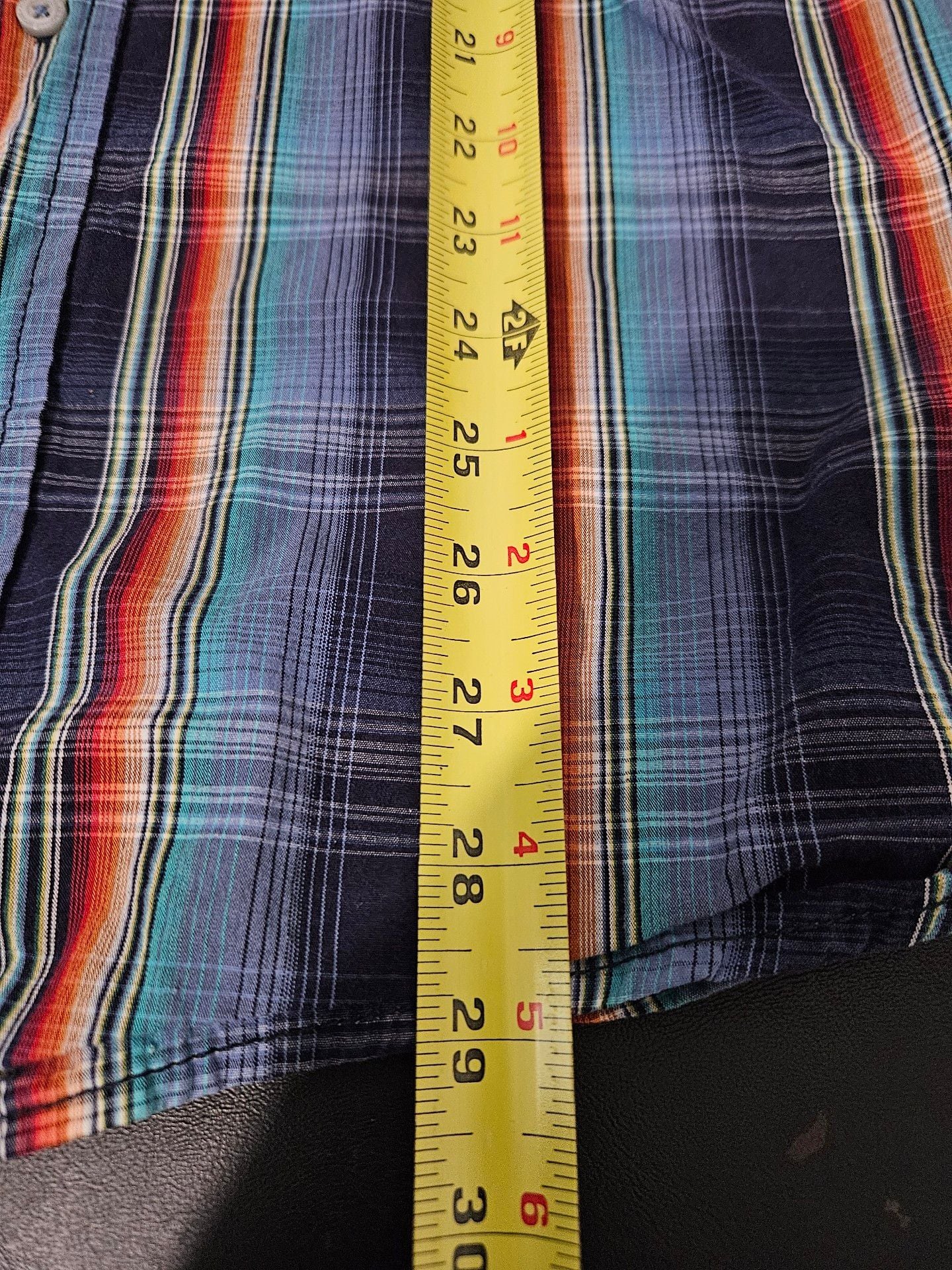 Colours Alexander Julian Long Sleeve Plaid Shirt Size XL Multi 10