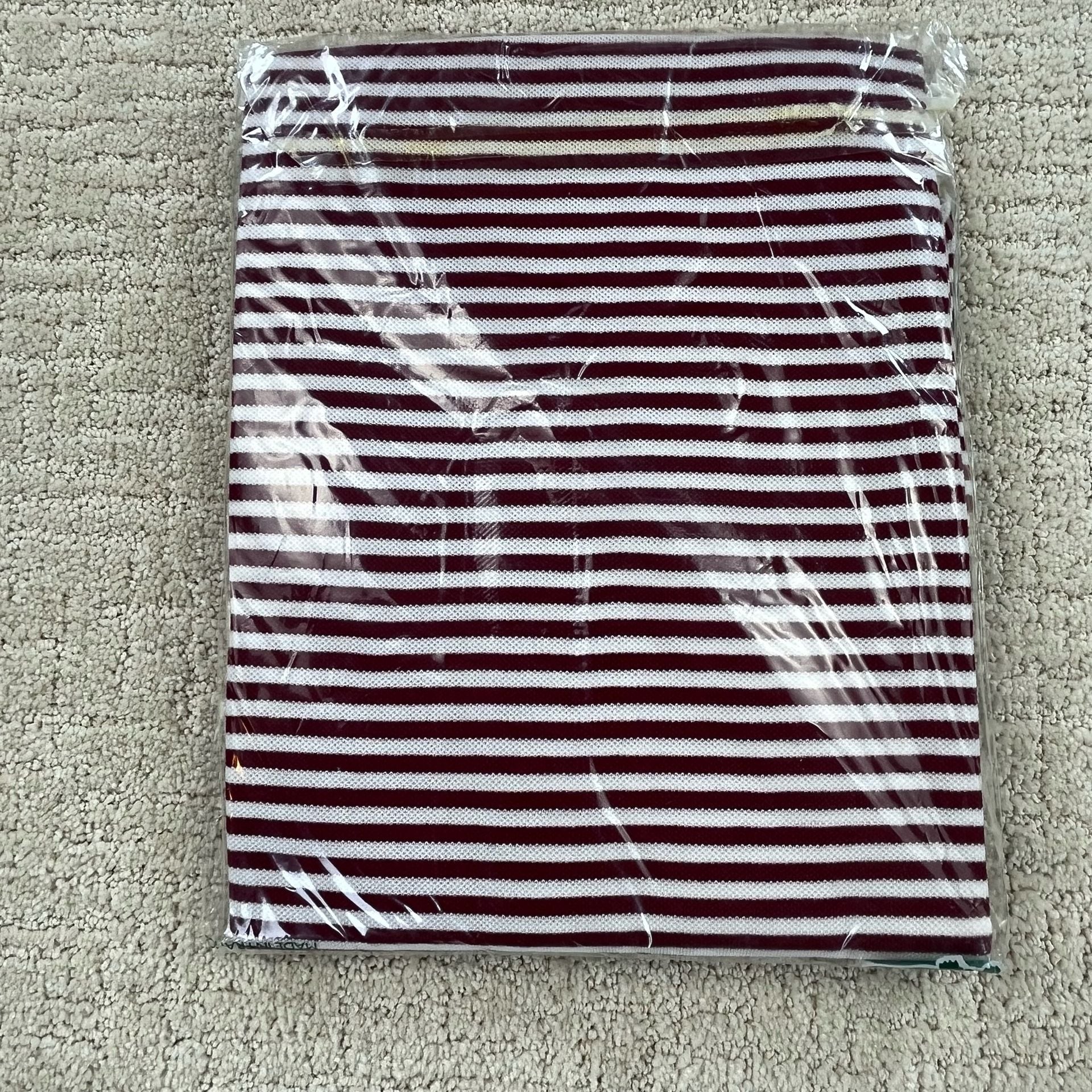 NOS 80s Chemise Lacoste France Red/White Polo Size 5 L 5