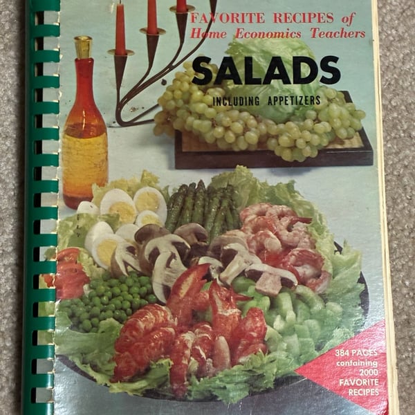 Favorite Recipes From Country Kitchens Salads & Appetizers Antique 