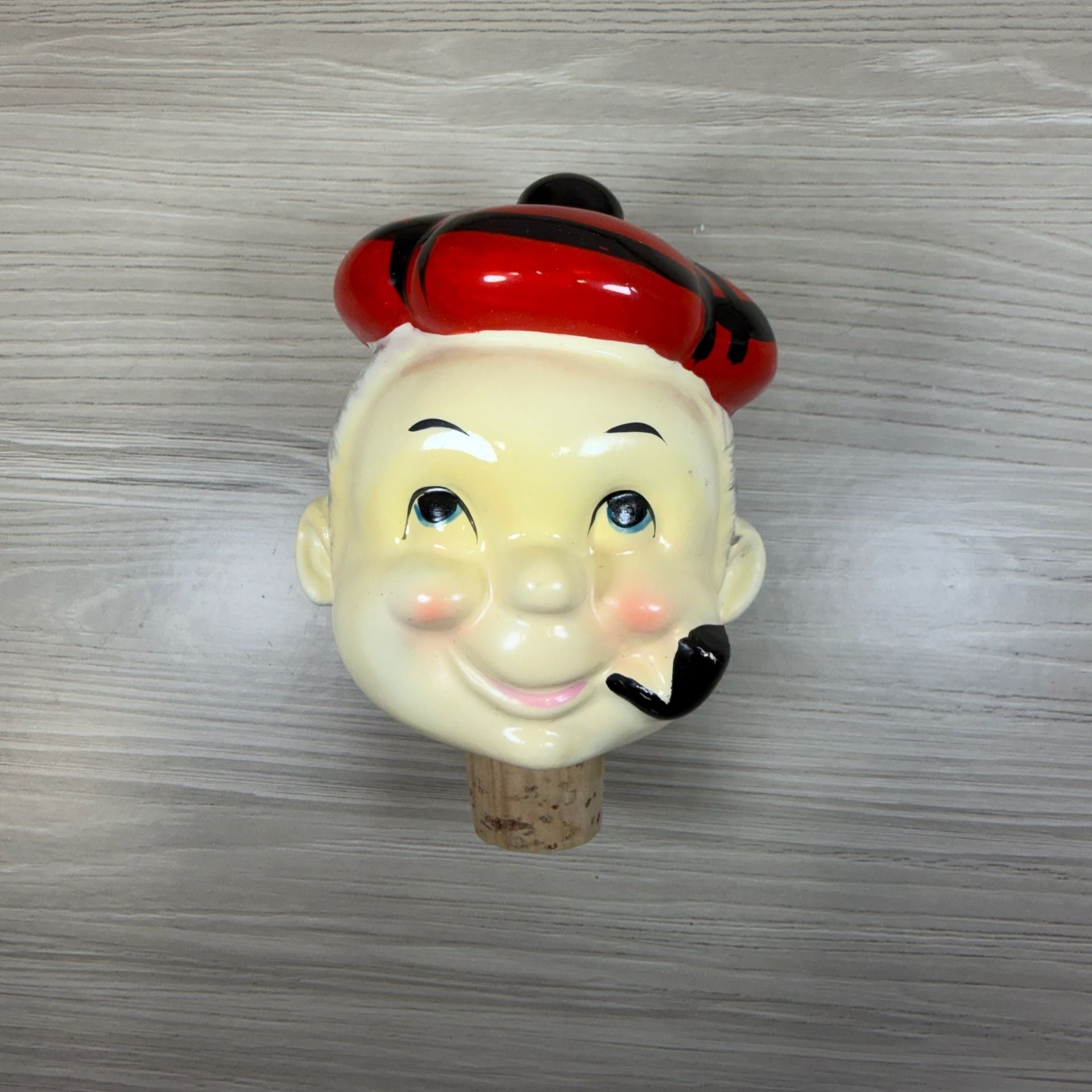 Vintage Mac Boozer Musical Decanter Ceramic Scotsman Figurine with Box 7