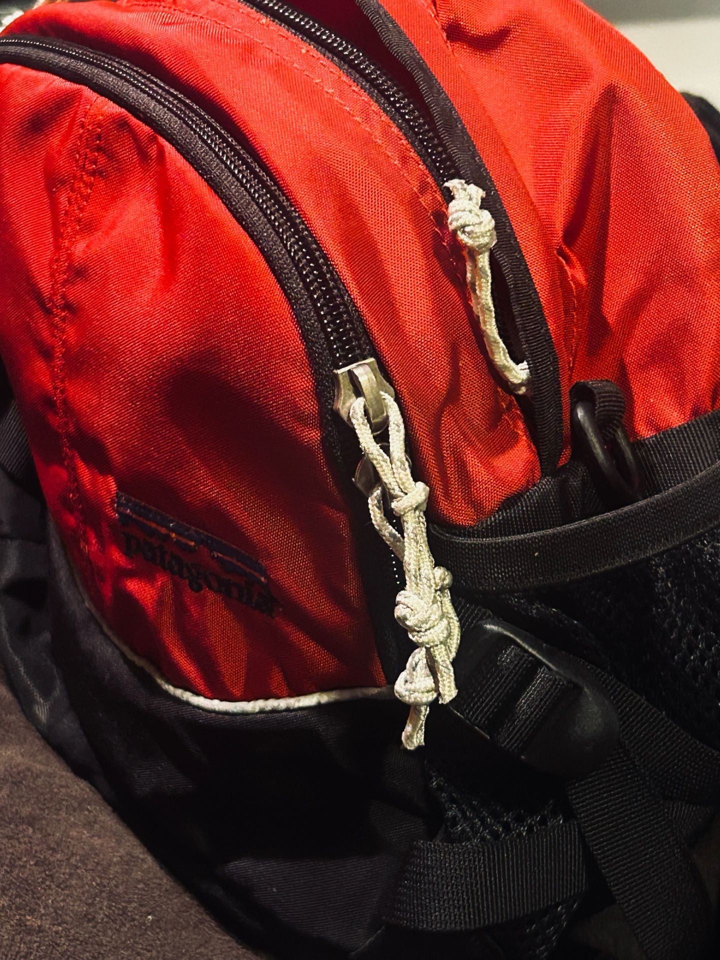 Patagonia Pablano Lumbar Pack 2002 Y2K Vintage Red 7