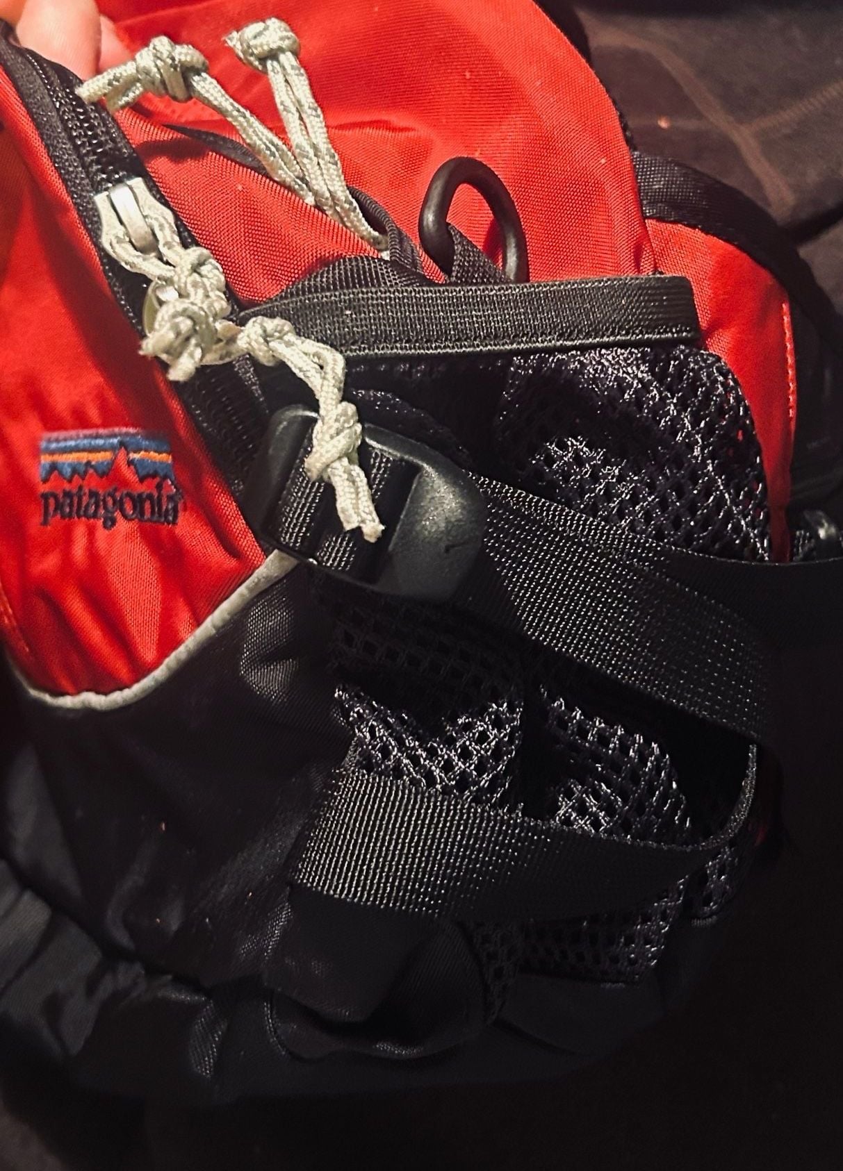 Patagonia Pablano Lumbar Pack 2002 Y2K Vintage Red 12