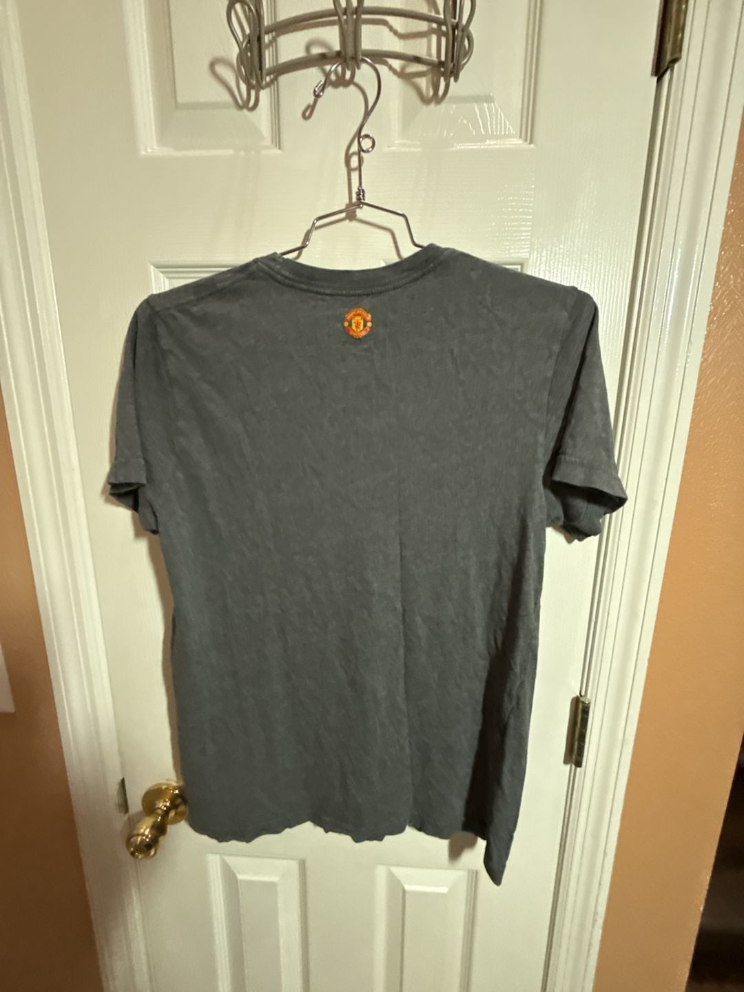 Nike Manchester United T-Shirt Size L Gray Graphic 6