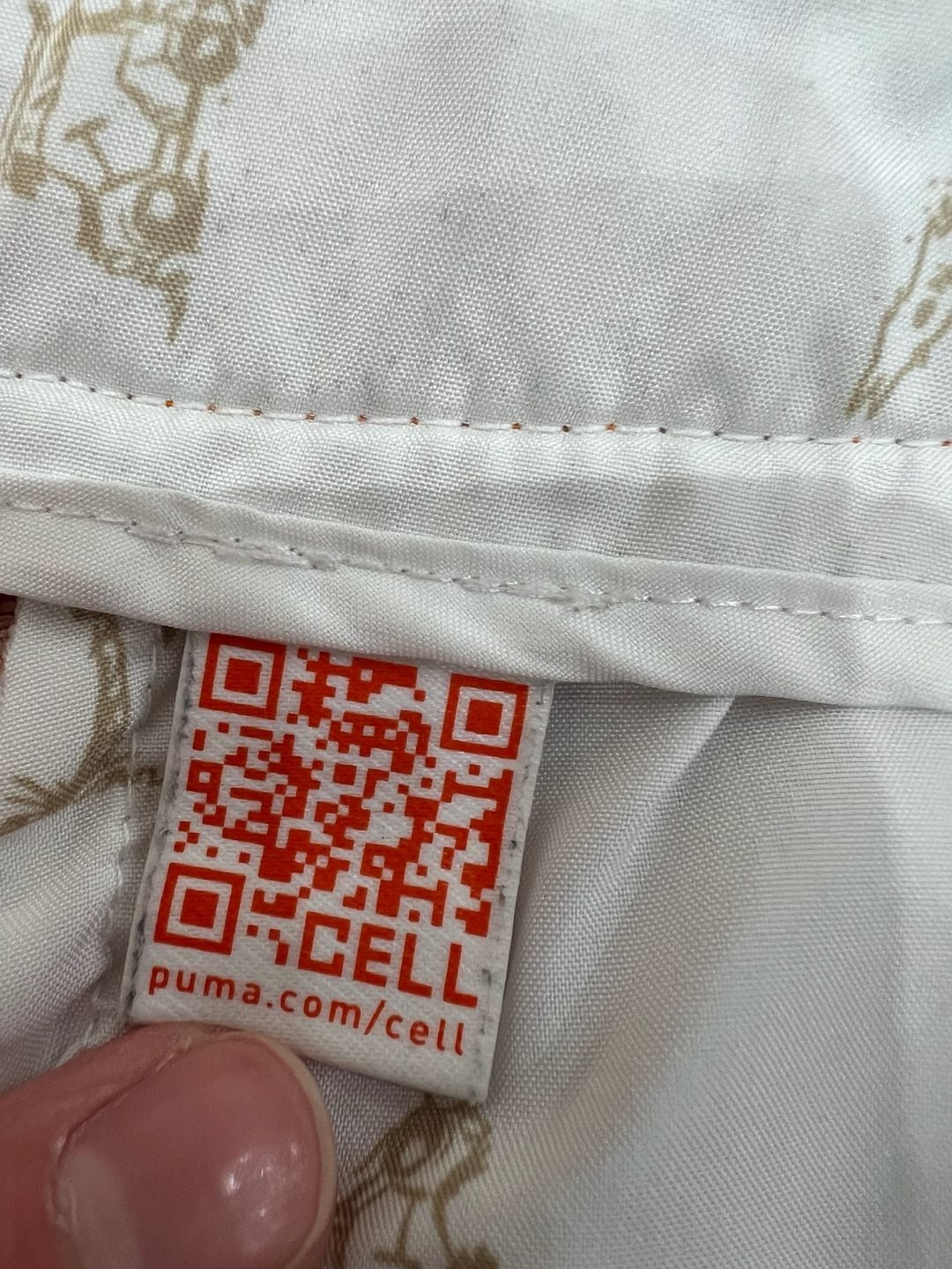 Puma Sportlifestyle Golf Shorts Size 32 Orange Plaid 8