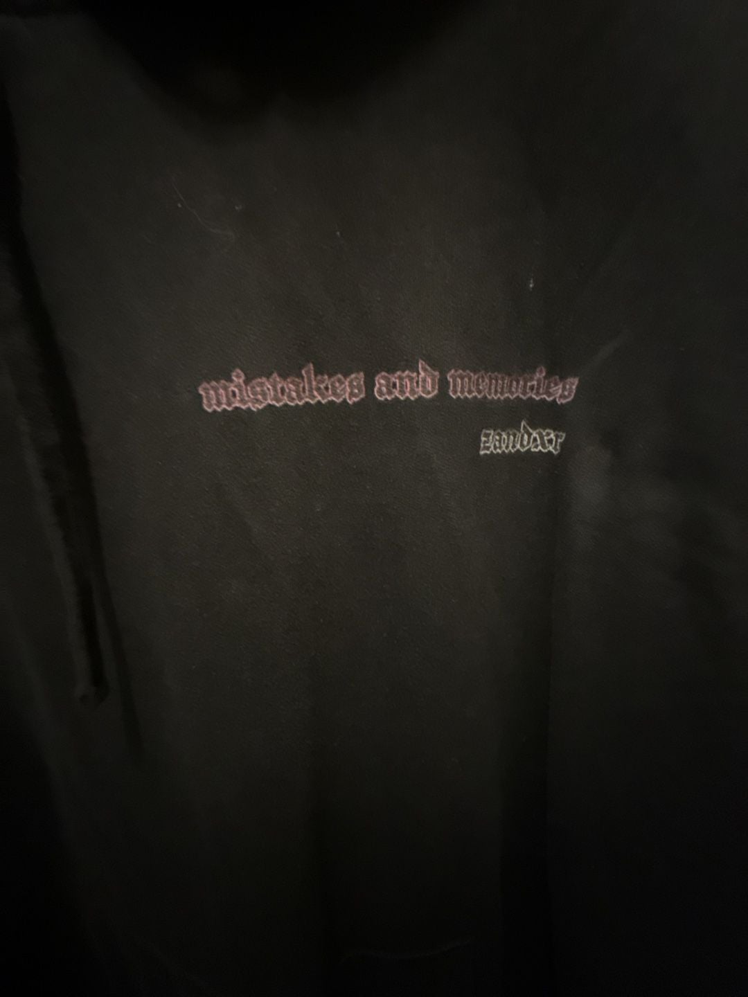 Independent Trading Co. Mistakes and Memories Hoodie Size 3XL Black 3