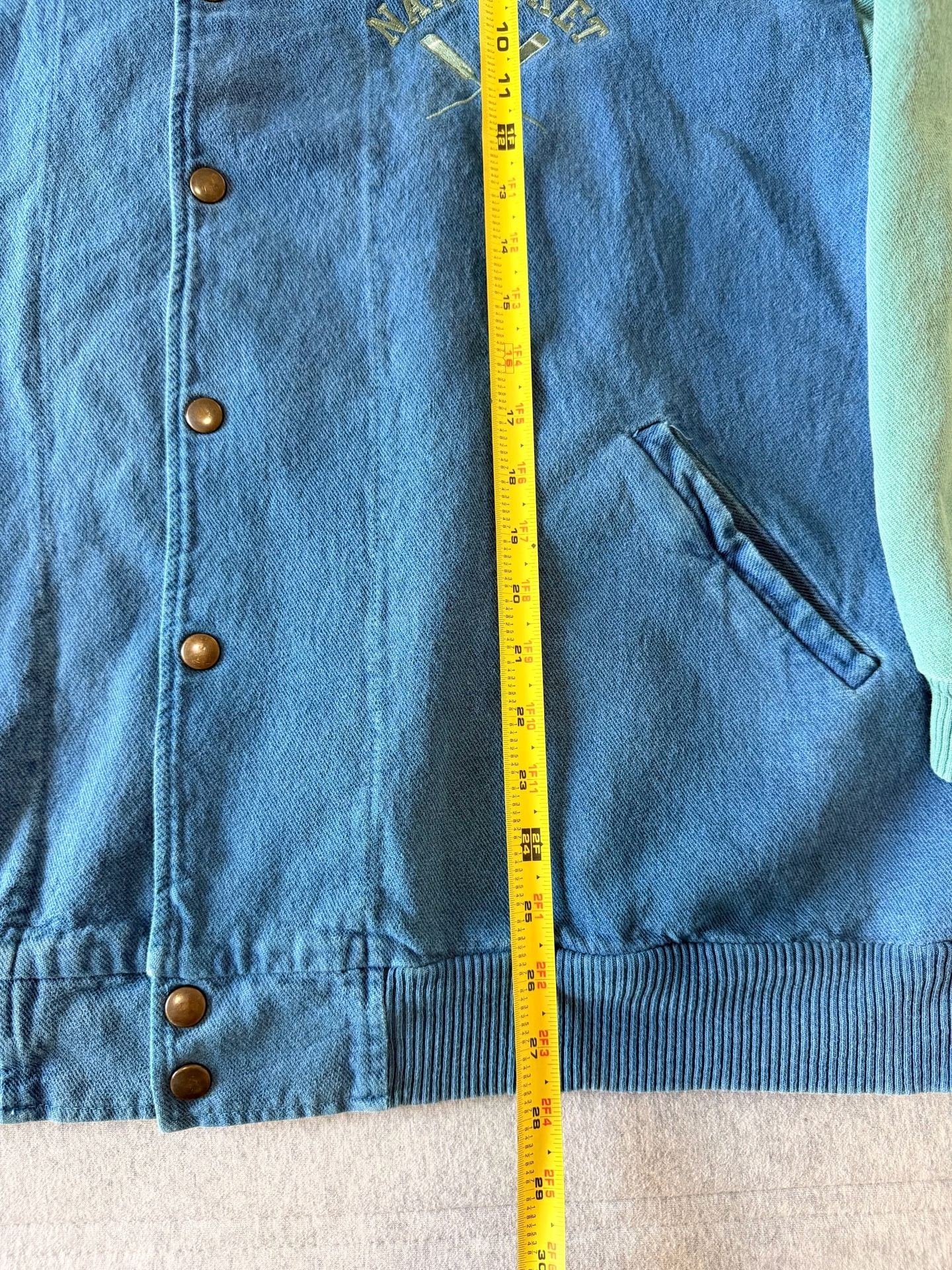 VTG Breezin Up Nantucket Jacket Size 2 Made in USA Colorblock Coastal Preppy 7