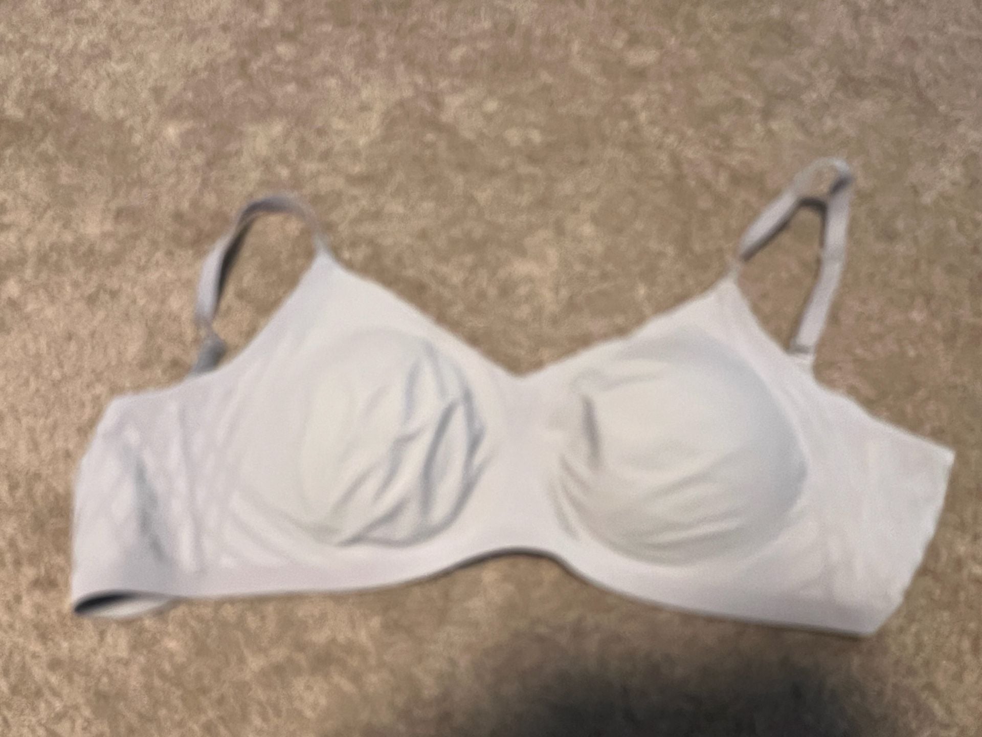 Honeylove Crossover Bra Size XL 38D/DD(E) Grey Wireless 1