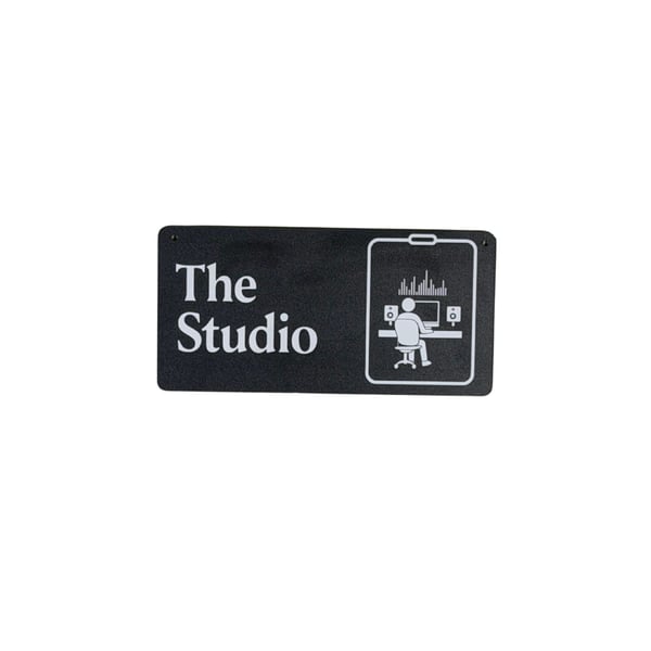 “The Studio” Music Recording Producer Sign