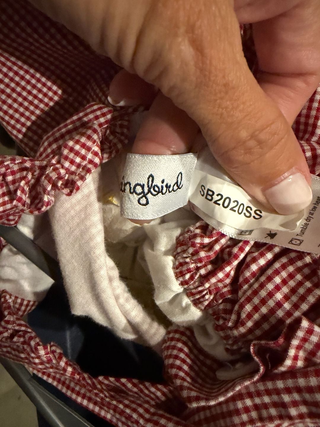 Smockingbird Go Bears Gingham Bubble Dress Size 2T 7