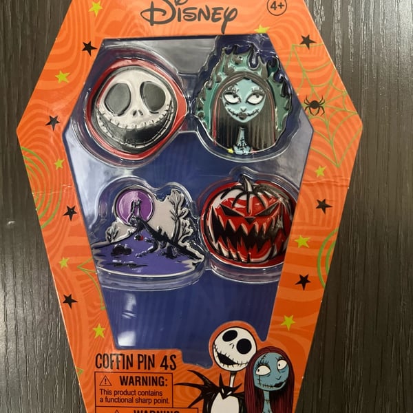 New Disney The Nightmare Before Christmas Pin 4S