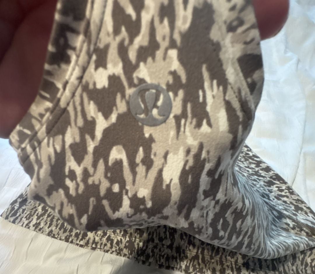 Lululemon Cool Racerback Tank Top Nulu Leopard White Opal 4