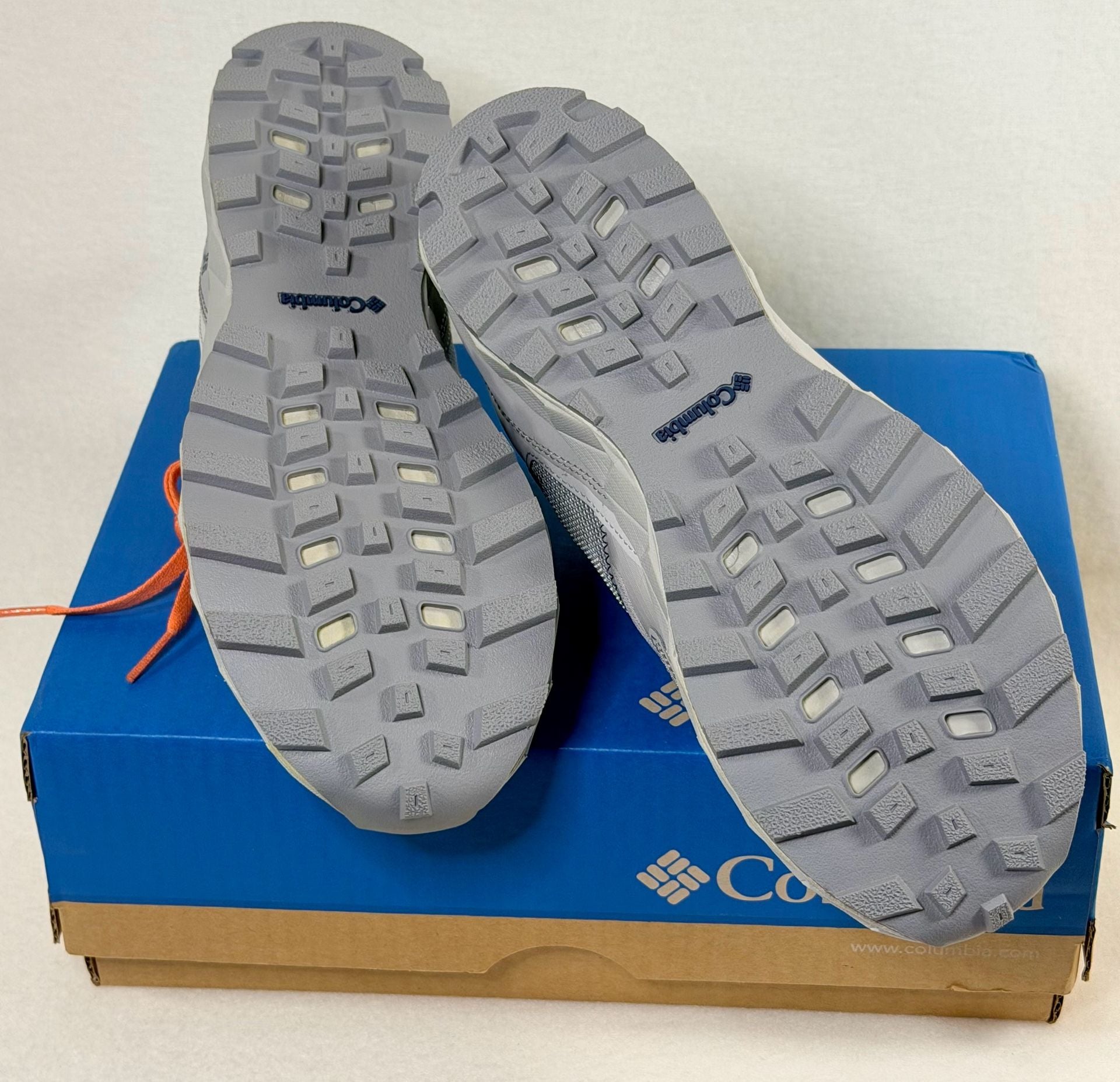 Columbia Flow District Sneakers, Grey & Blue, Women’s 9 4