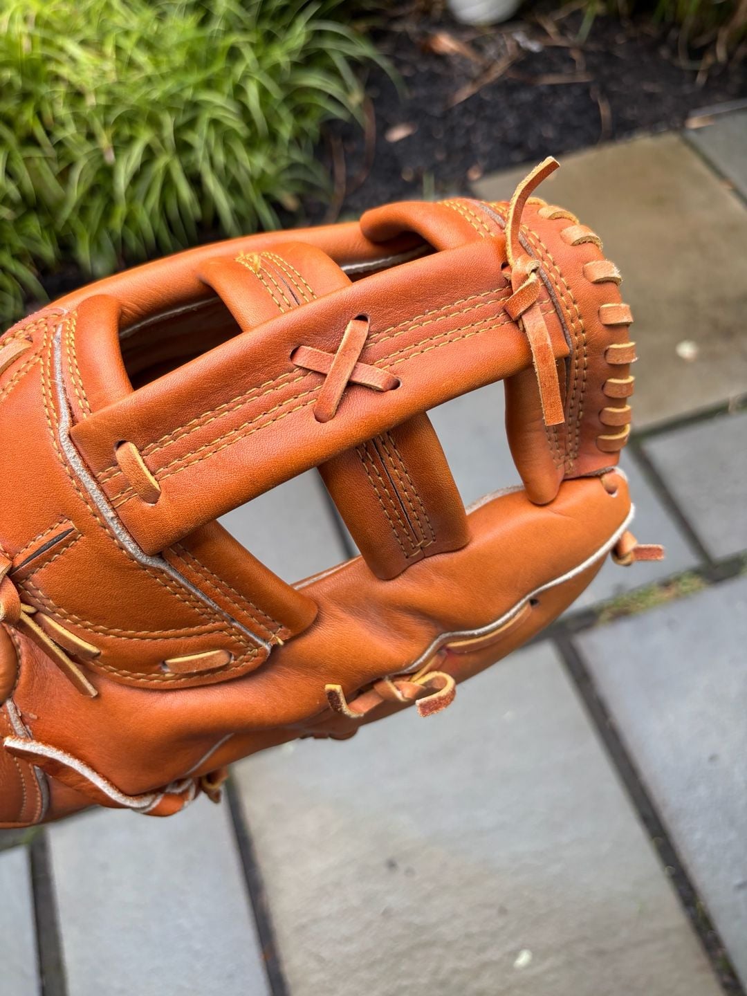Franklin The Softballer Softball Glove Model 4191 Brown Leather 7