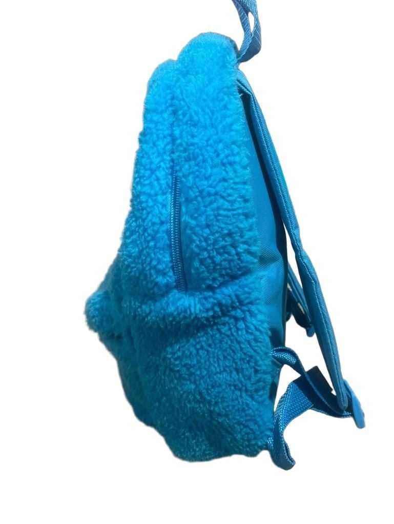 Sesame Street Cookie Monster Toddler Plush Backpack Blue 7