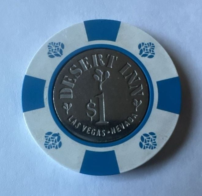 VINTAGE Nevada-**DESERT INN** $1 Chip Las Vegas-1981- 1