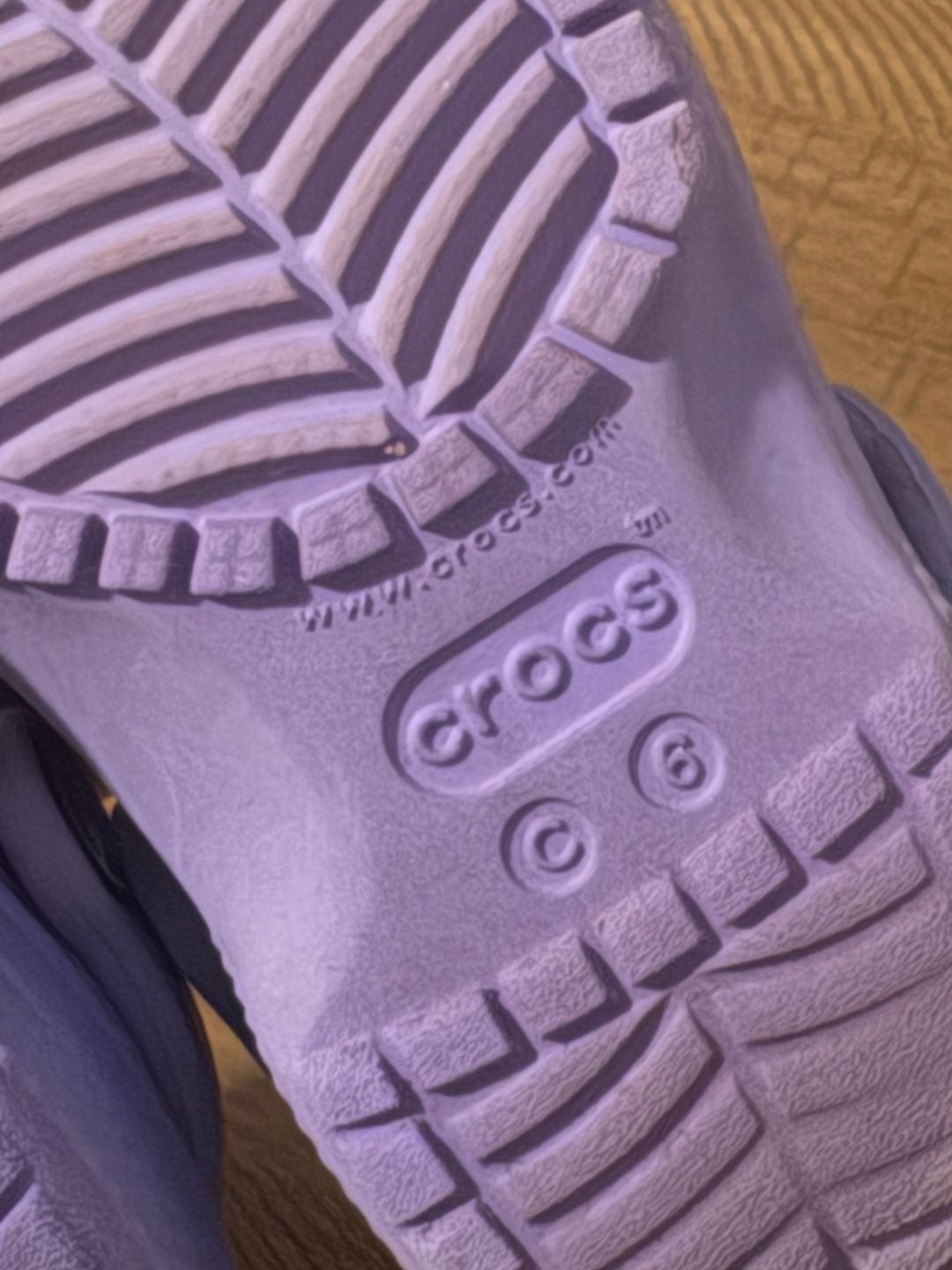 Crocs Classic Clog Toddler Size C6 Lavender 4