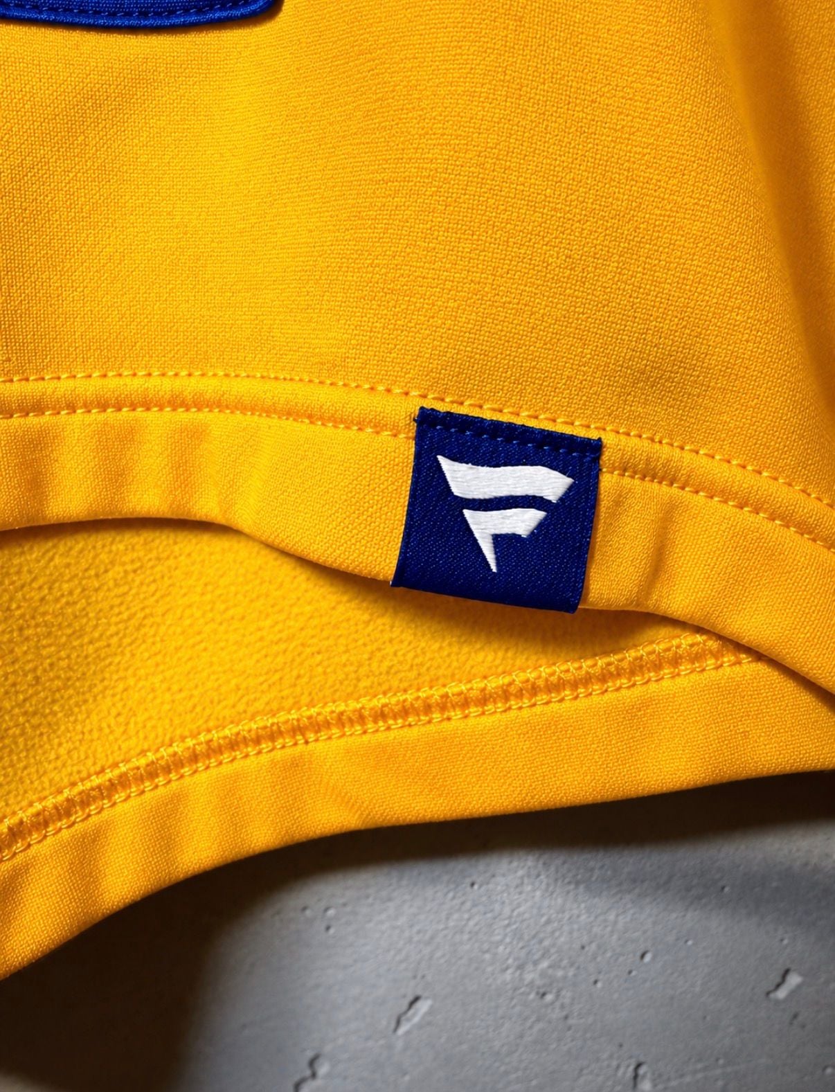 Fanatics St. Louis Blues NHL Lace-Up Hockey Hoodie Blue Yellow 3