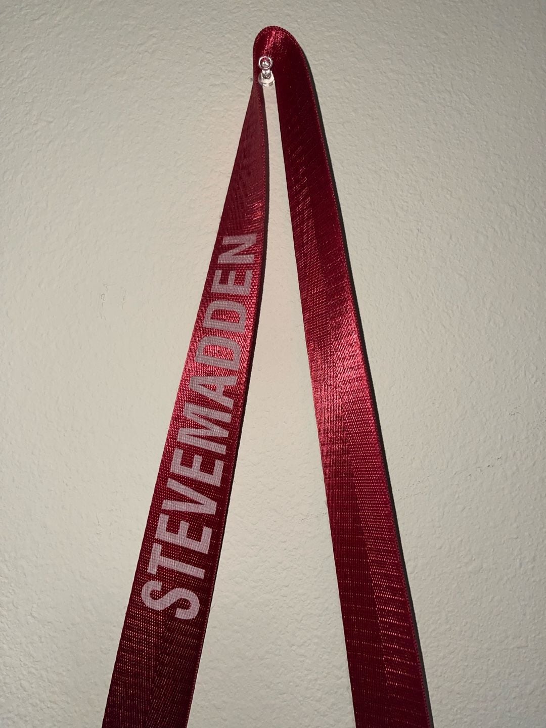 Steve Madden Red Crossbody Bag with Logo Strap 6