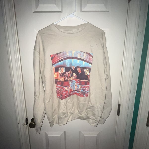 The Thread Shop A Tribe Called Quest Sweatshirt Size M Beige Graphic