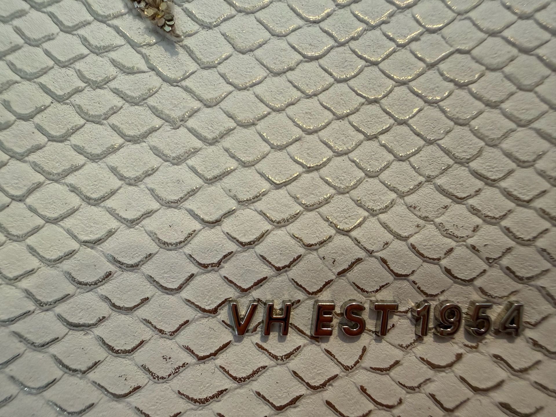 Vintage Havana Rocker Snake White Gold Star Crossbody Bag 4