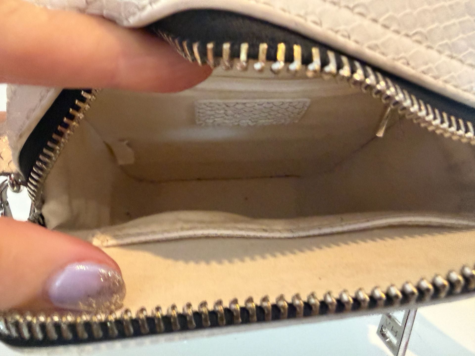 Vintage Havana Rocker Snake White Gold Star Crossbody Bag 8