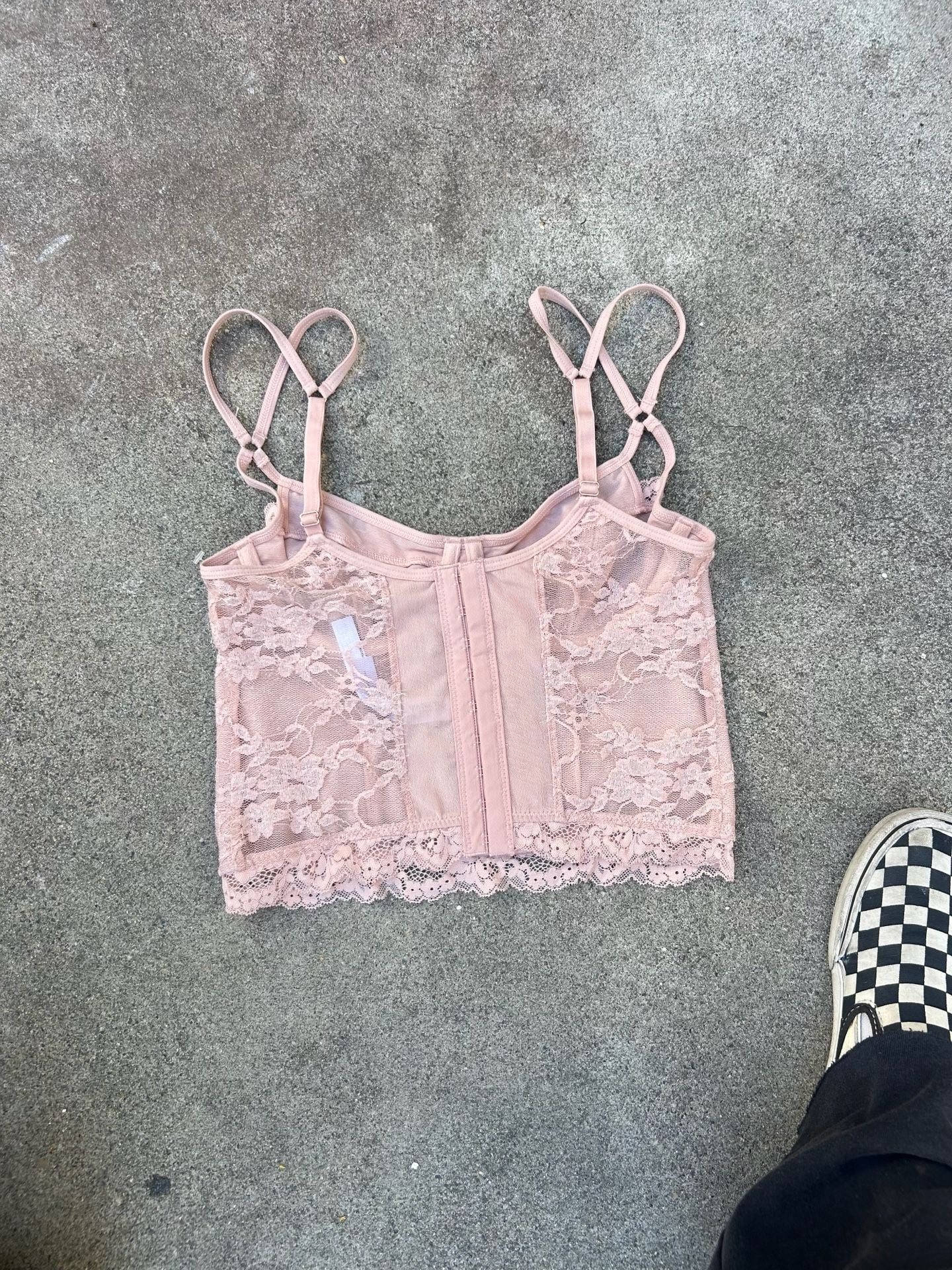Urban Outfitters Balletcore Out From Under Corset Crop Top 3