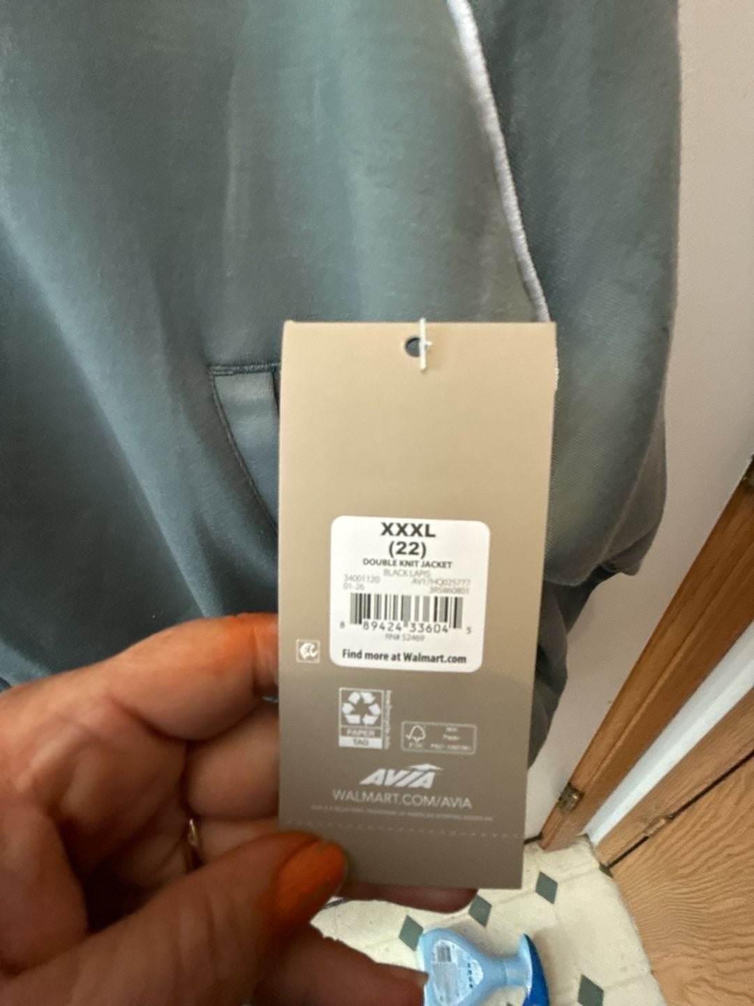 Avia Womens XXXL 22 Double Knit Track Jacket Sage Green Full Zip · : Shop, Sell, Connect, 4