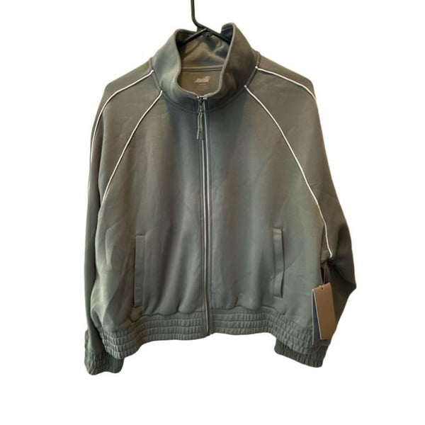 Avia Womens XXXL 22 Double Knit Track Jacket Sage Green Full Zip · : Shop, Sell, Connect,