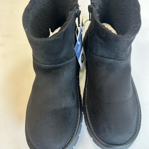 Universal Thread Cozy Ankle Boots Size 11 Black