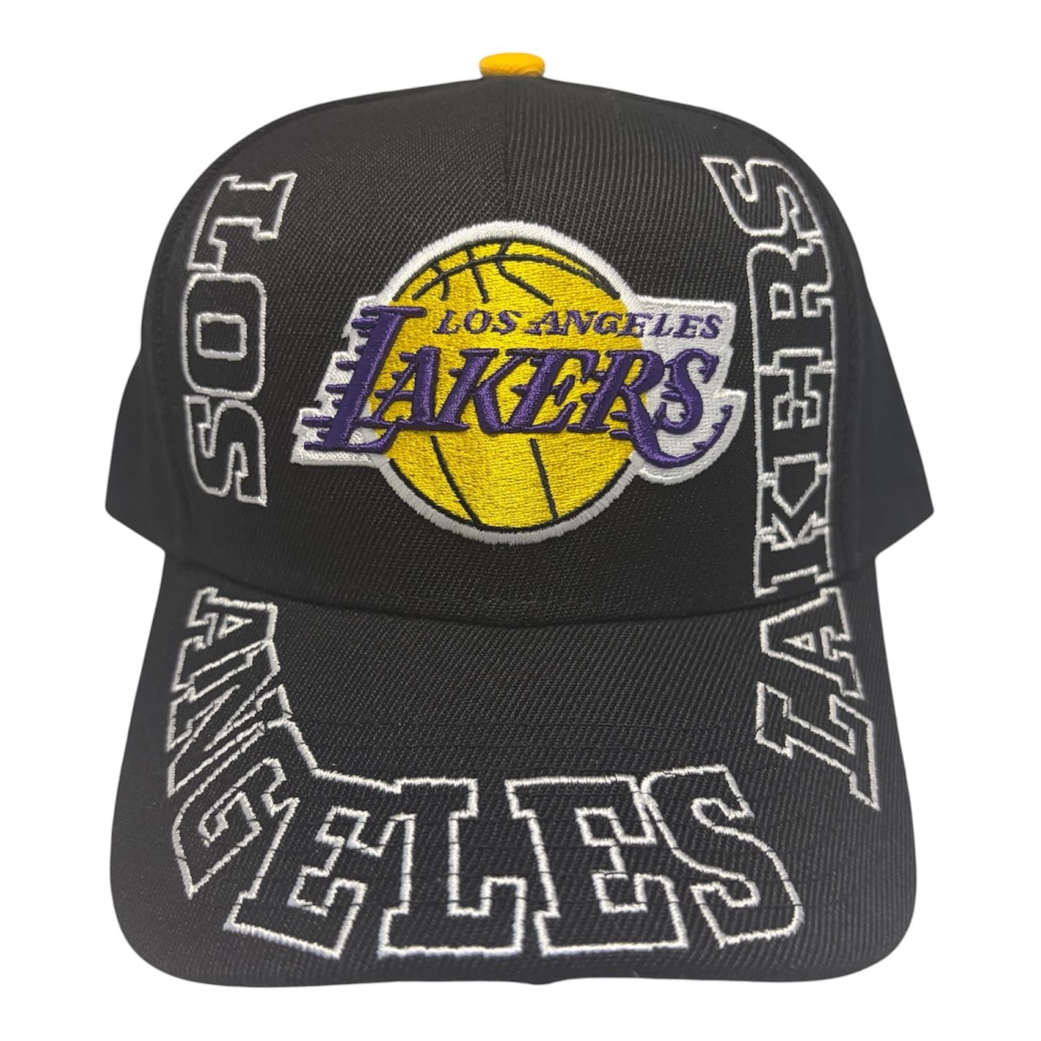 Mitchell & Ness Los Angeles Lakers Around The Way Pro Snapback Hat OSFA 2