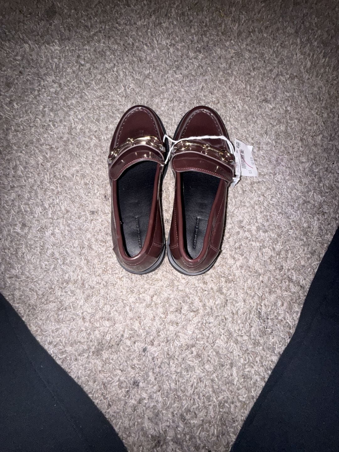 American Eagle Duchess Loafer Size 8 Brown Horsebit 3