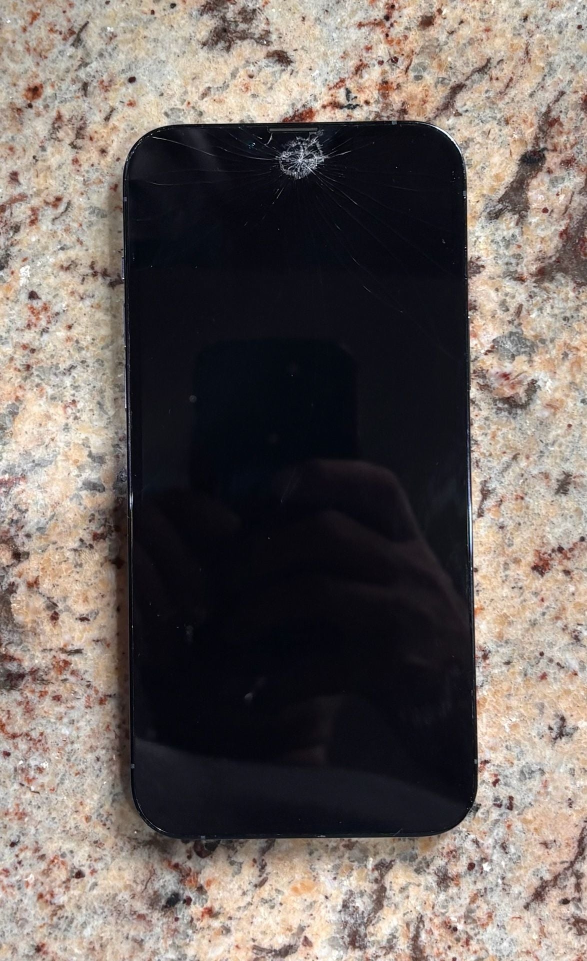 Apple iPhone 13 Pro Max 128GB Sierra Blue Unlocked Cracked Screen 5