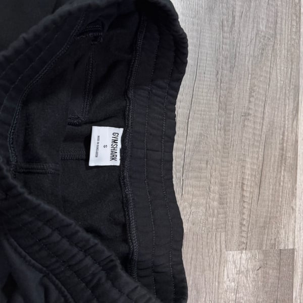 Gymshark Sweatpants Size S Black Joggers