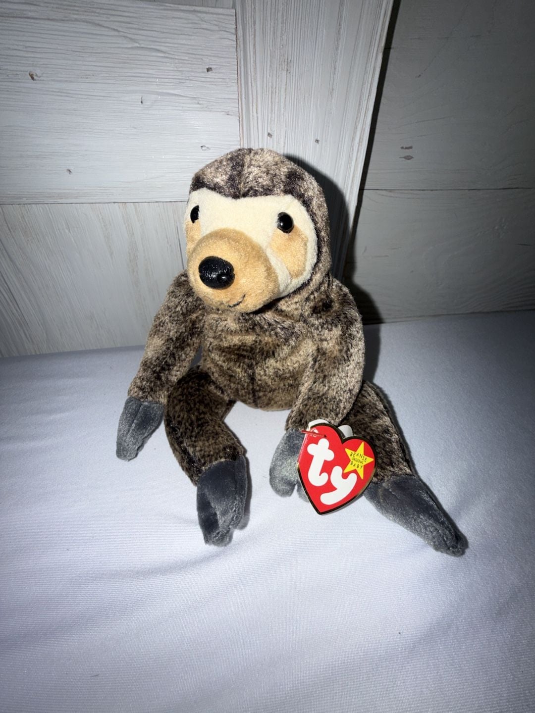 Ty Beanie Baby Slowpoke the Sloth Plush Toy Retired 1