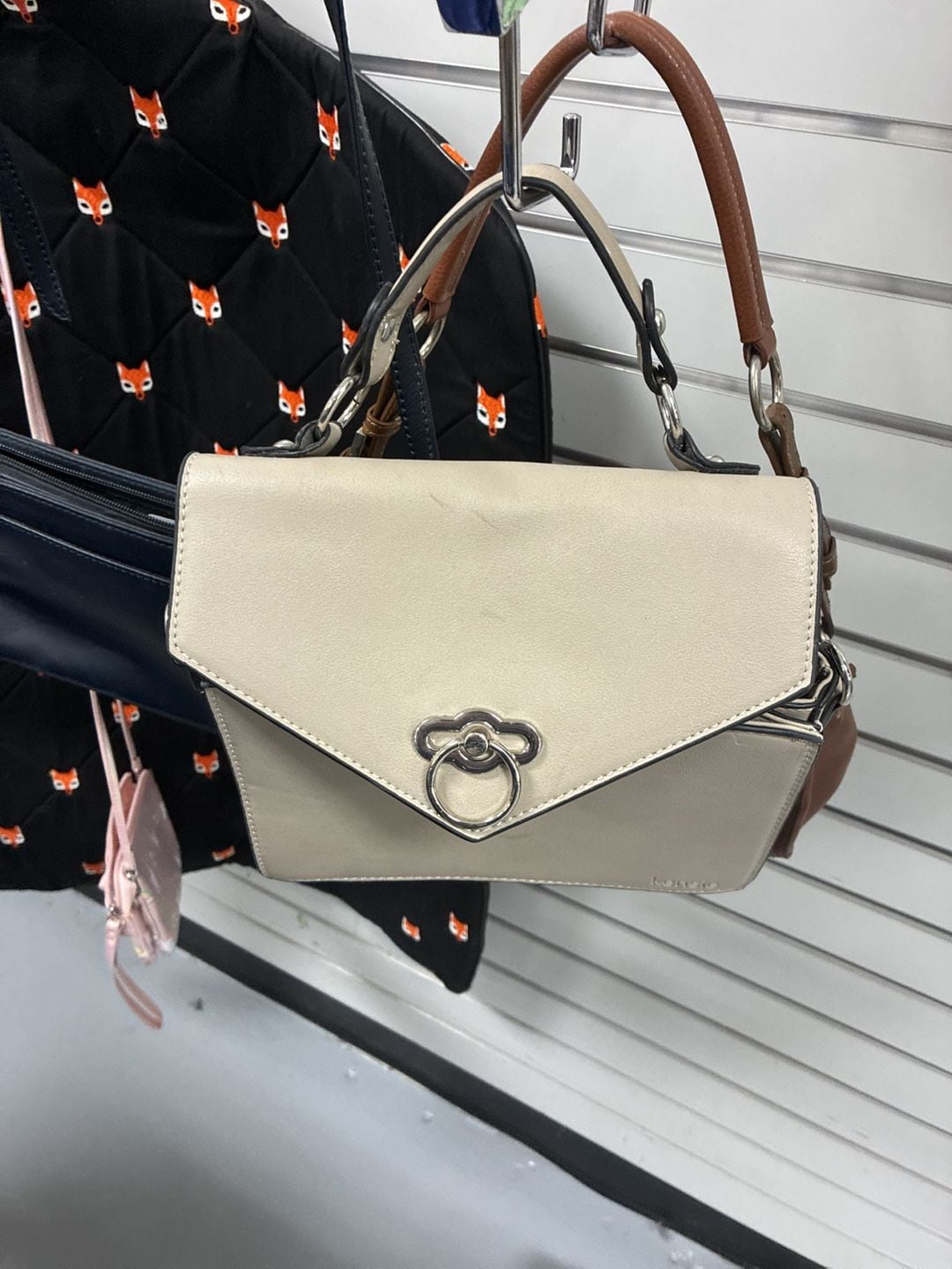 Keneth Crossbody Bag Beige Handbag 2