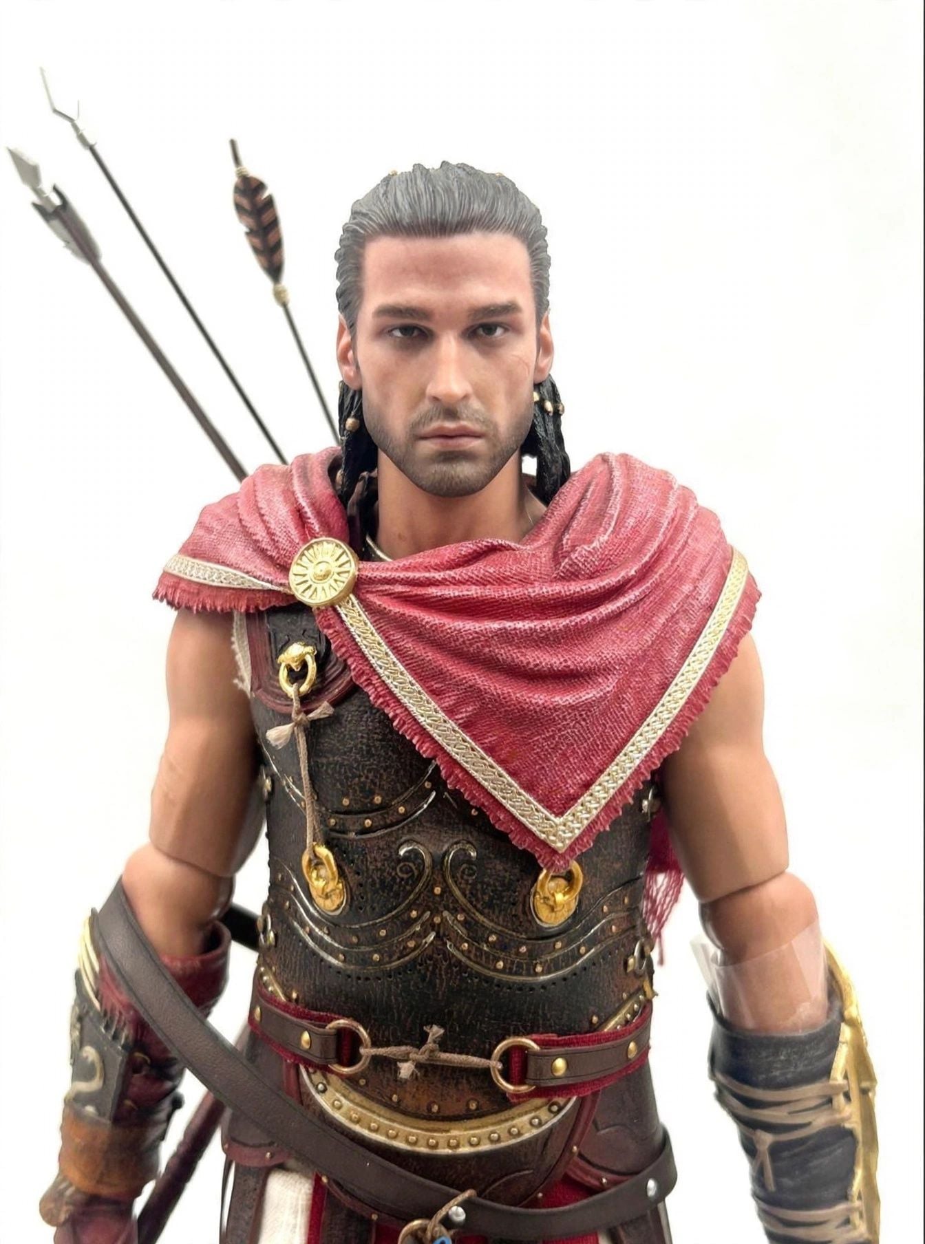 Assassin’s Creed Odyssey Spartan Warrior Statue Shield Spear Eagle Display 7