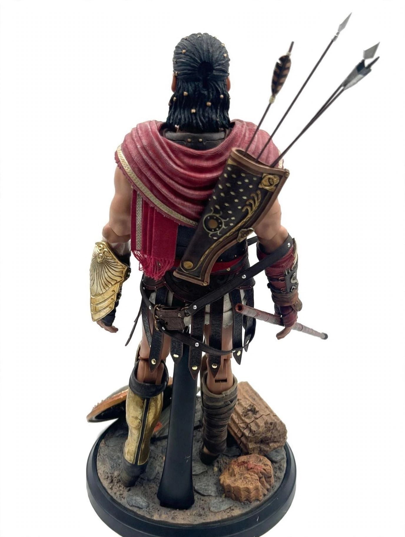 Assassin’s Creed Odyssey Spartan Warrior Statue Shield Spear Eagle Display 9