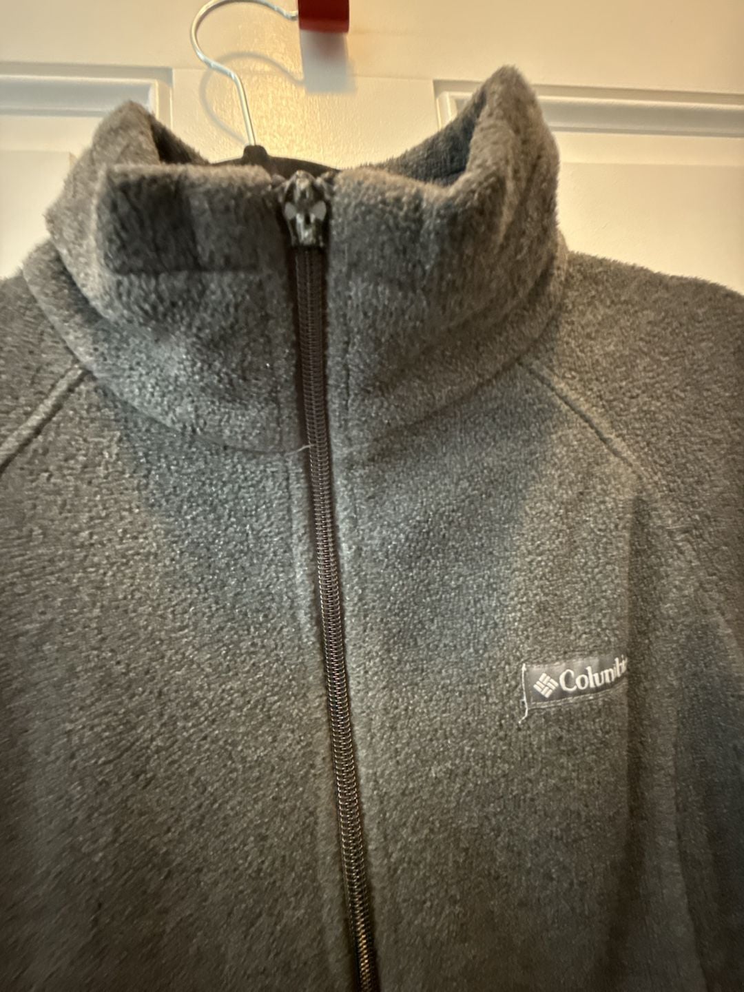 Columbia Benton Springs Full Zip Fleece Jacket Size L Gray 4