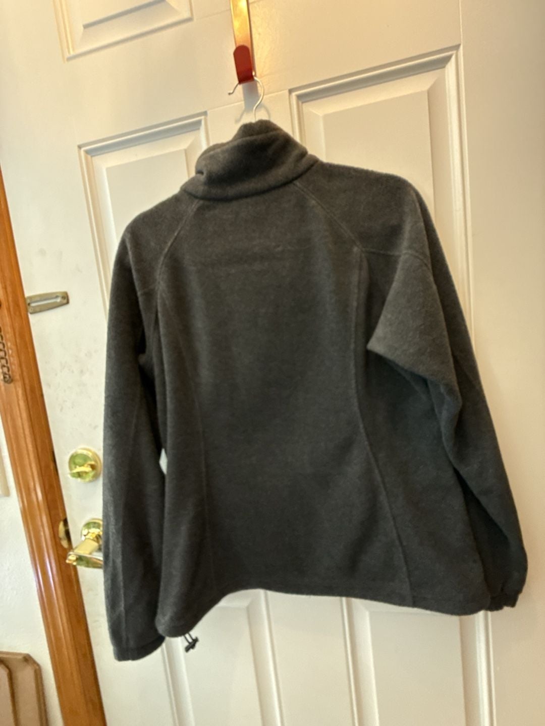 Columbia Benton Springs Full Zip Fleece Jacket Size L Gray 8