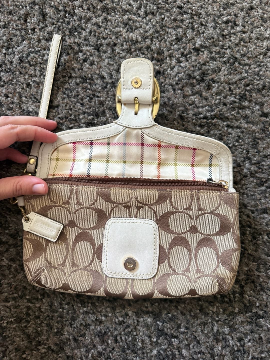 Coach Soft Mini Demi Bag in Signature Jacquard -... 3