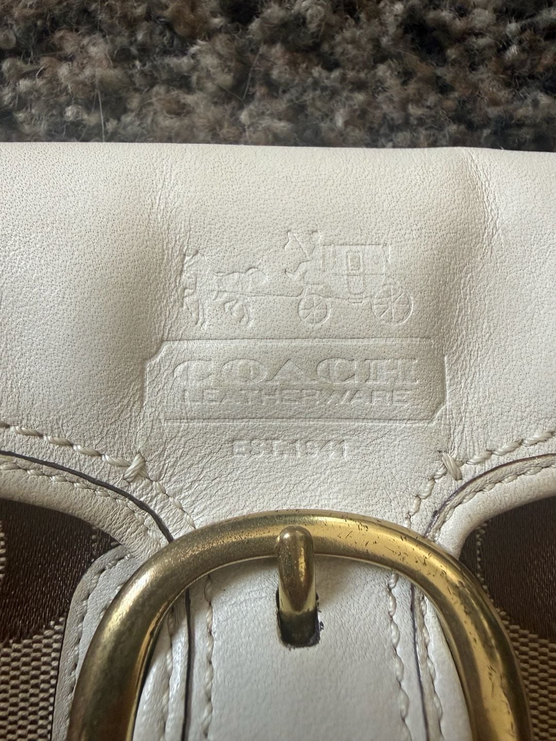 Coach Soft Mini Demi Bag in Signature Jacquard -... 5