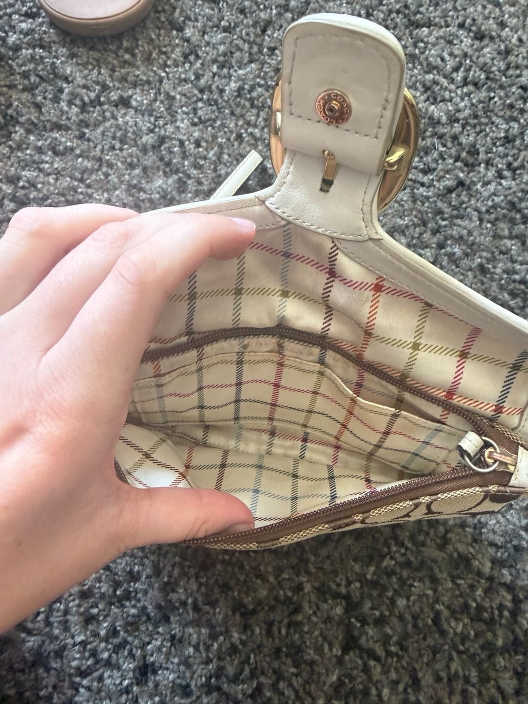 Coach Soft Mini Demi Bag in Signature Jacquard -... 7