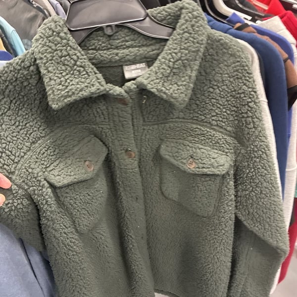 32 Degrees Heat Sherpa Jacket XS/S Green