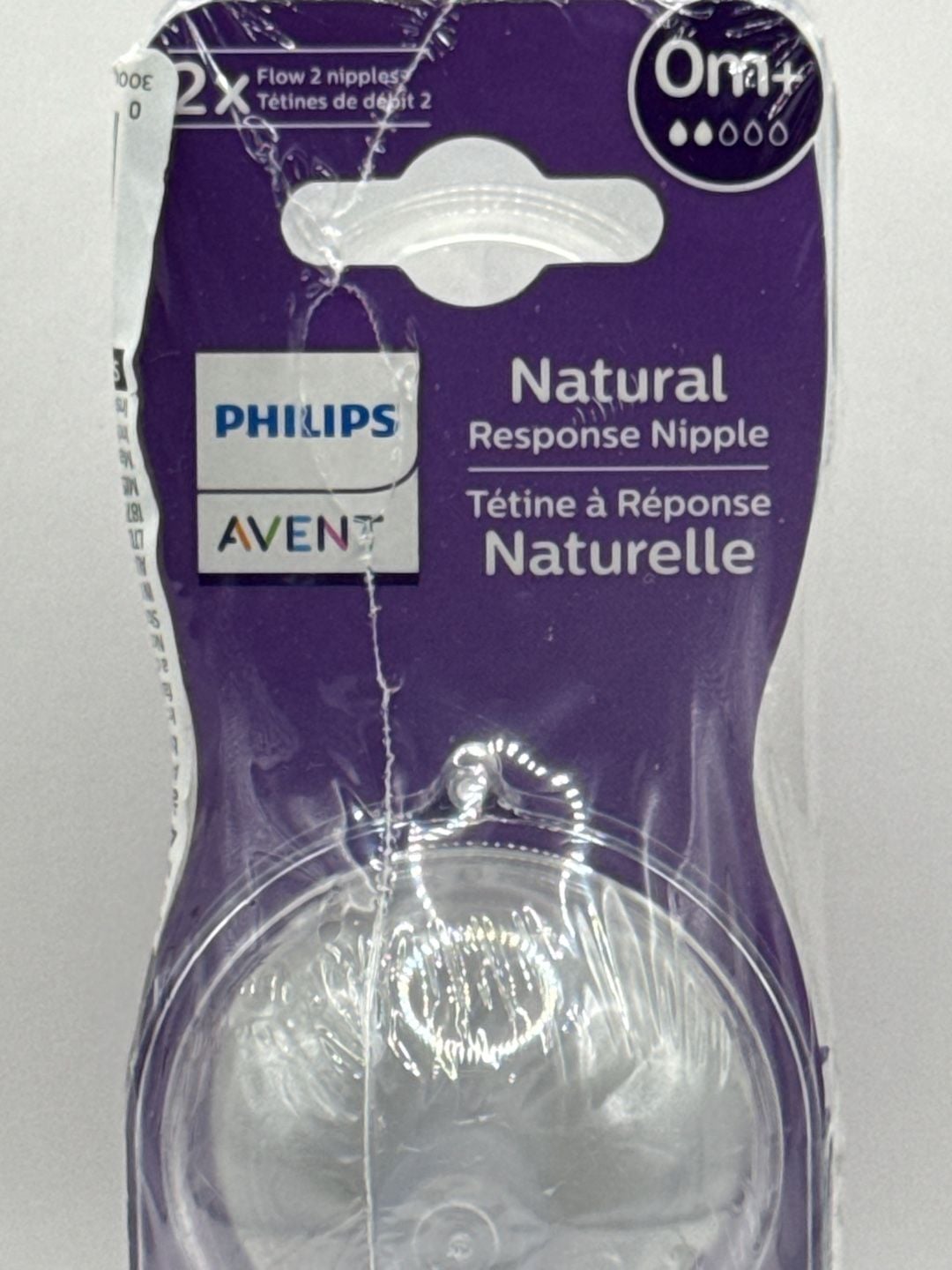 Philips Avent Natural Response Nipple Flow 2 2-Pack 0M+ 2
